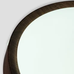 Plafón de techo LED CCT - 24W - Efecto lateral - Color madera Ø40cm