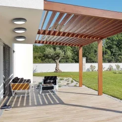 Plafón estanco para techo o pared FUMAGALLI UMBERTA 2x E27 IP66