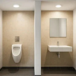 Plafón LED circular CCT con sensor PIR -12W /15W/18W - Diámetro ajustable - Superficie / empotrable - IP54