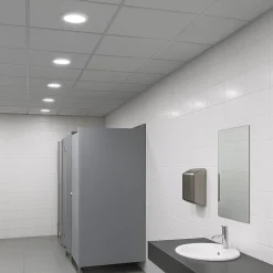 Plafón LED circular CCT con sensor PIR -12W /15W/18W - Diámetro ajustable - Superficie / empotrable - IP54