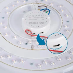 Plafón LED circular de superficie 30W CCT - Ø43cm - 2000lm - IP20