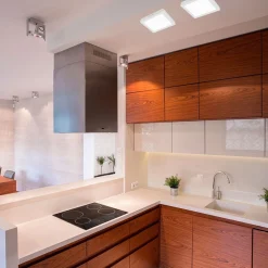 Plafón LED cuadrado de superficie 24W Alta Eficiencia