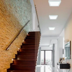 Plafón LED cuadrado 18W Alta Eficiencia