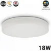 Plafón LED de superficie circular 2040LM 18W IP65