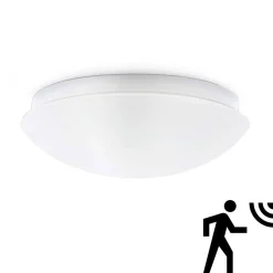 Plafón LED de superficie con sensor para bombilla E27