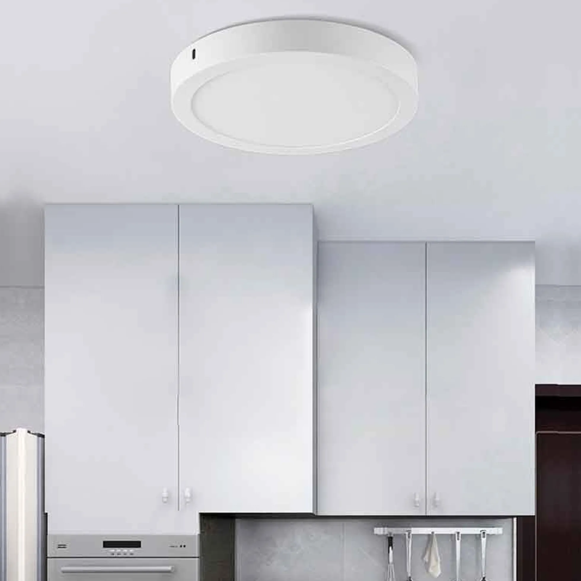 Plafón LED de superficie 6W Alta Eficiencia