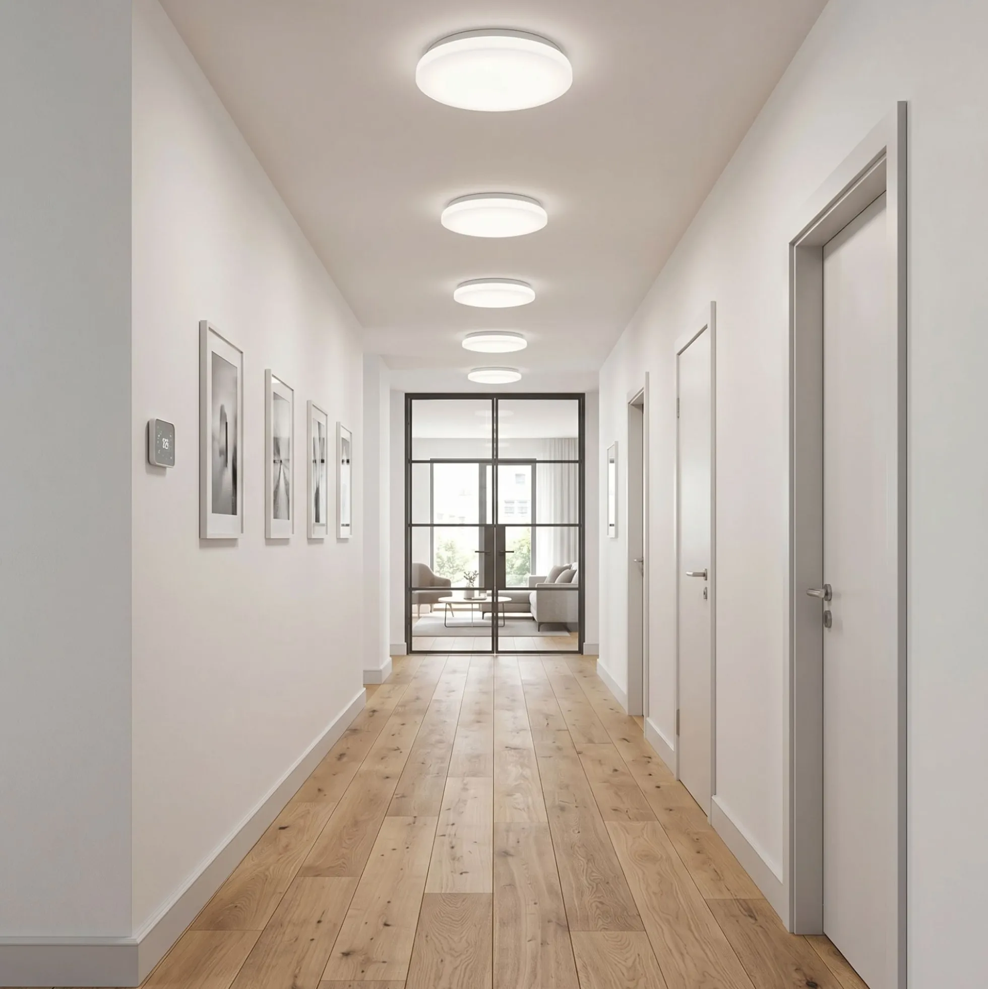 Plafón LED de techo - CCT - 28W - CRI80 - IP20
