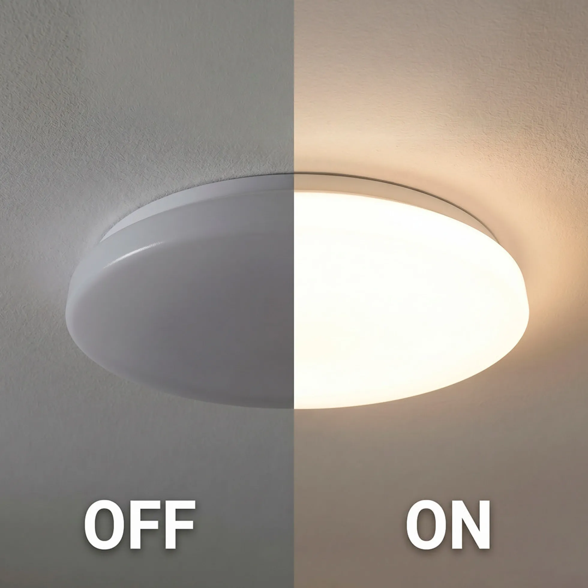 Plafón LED de techo con mando a distancia - CCT - 17W - CRI80 - IP20