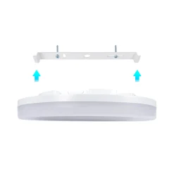 Plafón LED estanco CCT con sensor de movimiento por microondas - 24W - Ø28cm - IP65