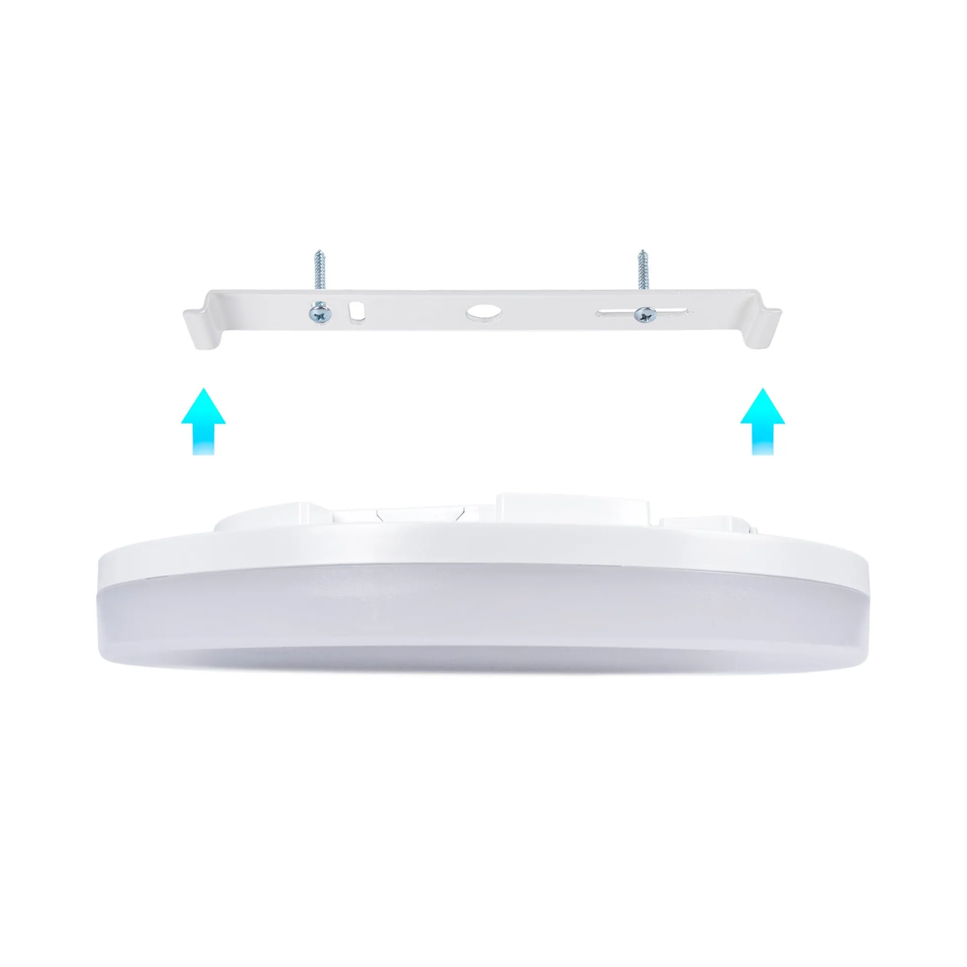 Plafón LED estanco CCT con sensor de movimiento por microondas - 24W - Ø28cm - IP65