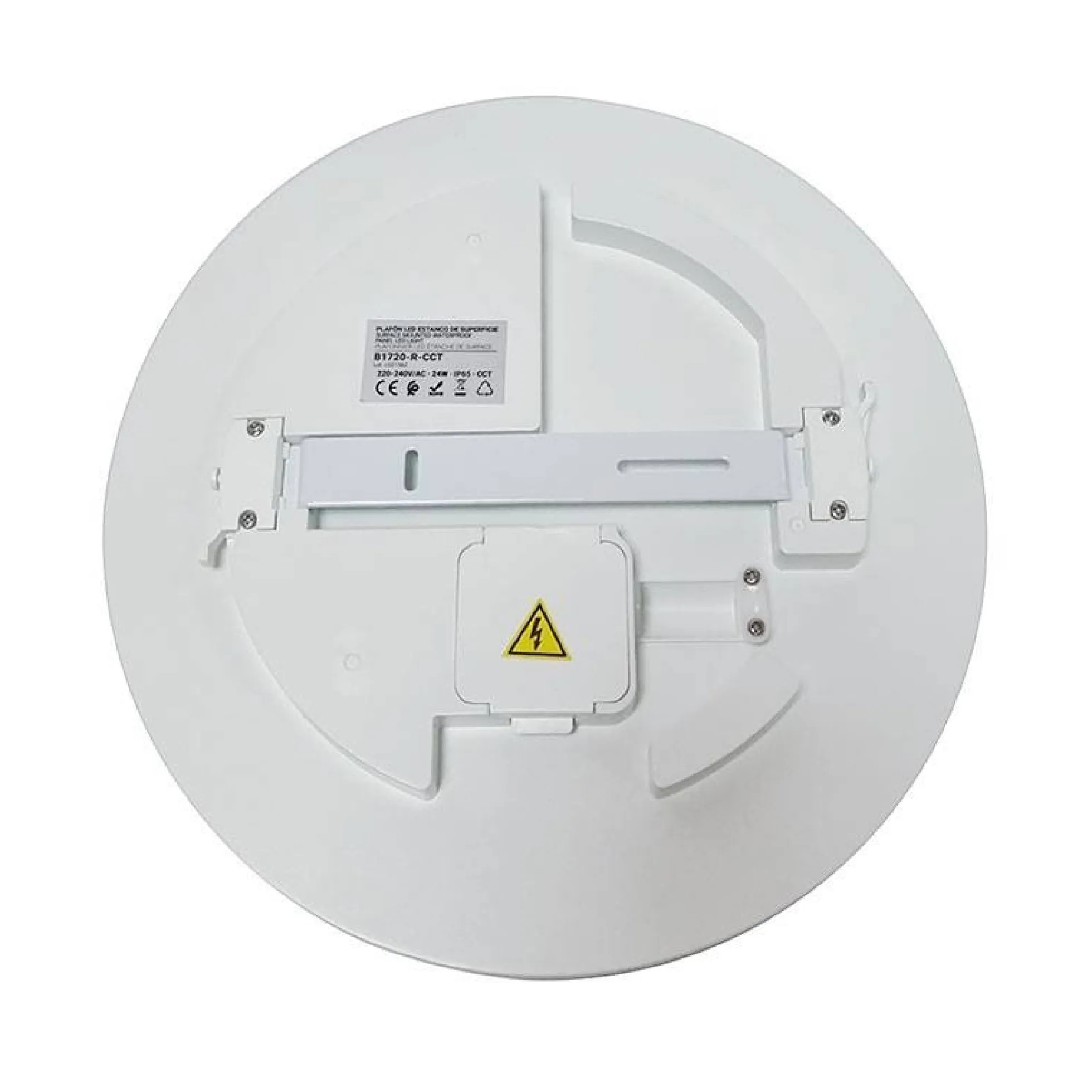 Plafón LED estanco circular blanco 24W CCT - 2400lm - IP65