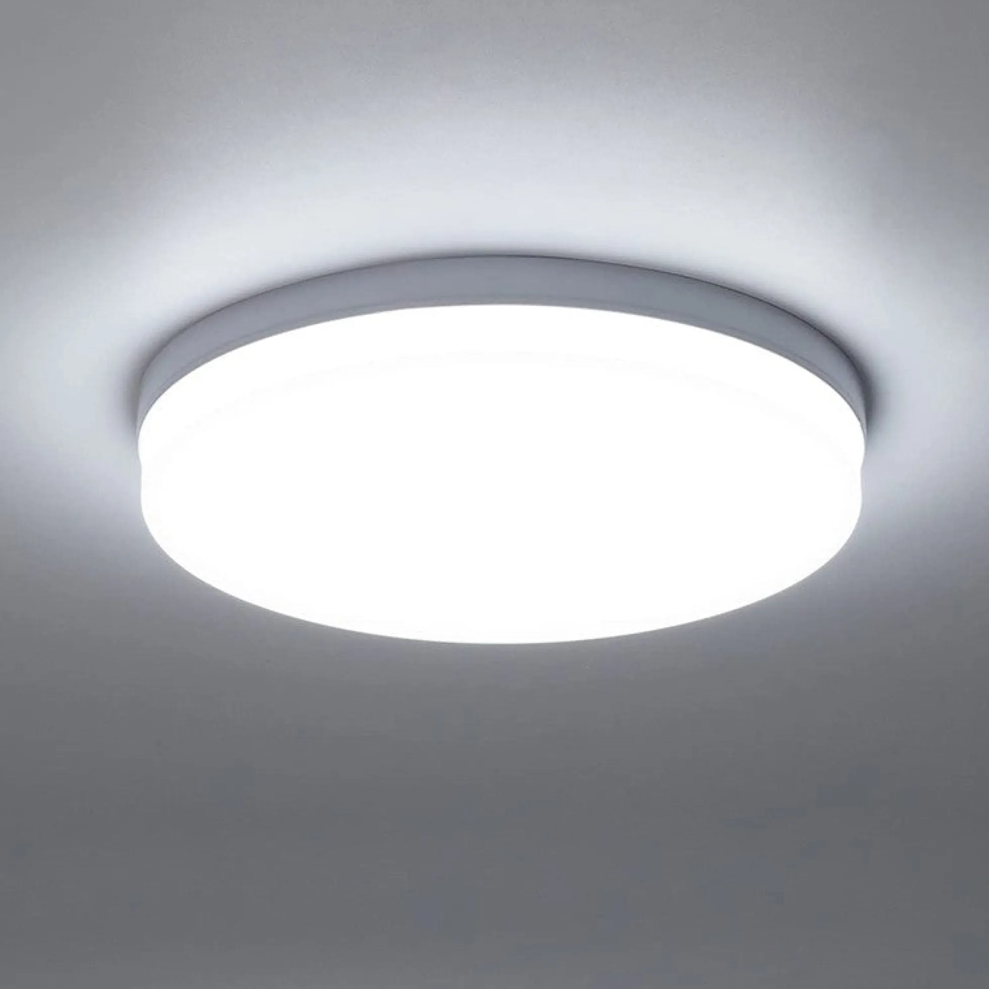 Plafón LED estanco circular blanco 24W CCT - 2400lm - IP65
