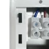 Plafón LED exterior ovalado con sensor PIR - 15W - CCT - IP65