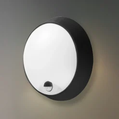 Plafón LED exterior redondo con sensor PIR - 20W - CCT - IP65