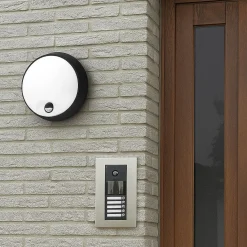 Plafón LED exterior redondo con sensor PIR - 20W - CCT - IP65