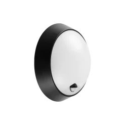 Plafón LED exterior redondo con sensor PIR - 15W - CCT - IP65