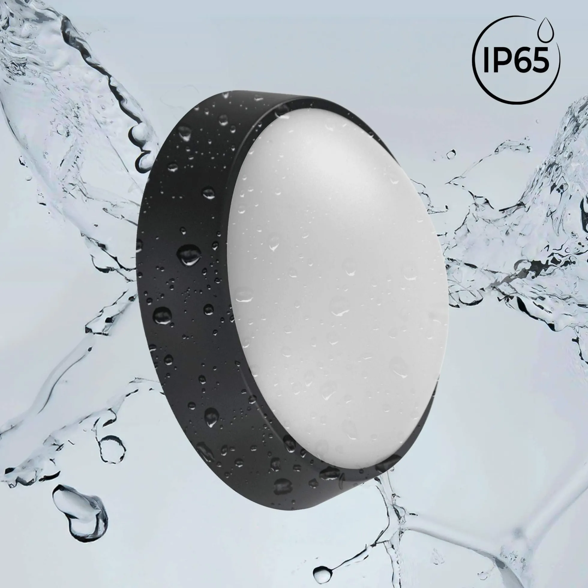 Plafón LED exterior redondo - 15W - CCT - 1500lm - IP65