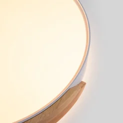 Plafón LED techo CCT 36W - Madera y Policarbonato- ø50cm - IP22