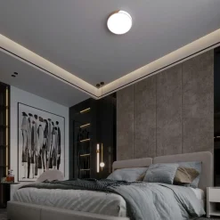 Plafón LED techo CCT 36W - Madera y Policarbonato- ø50cm - IP22