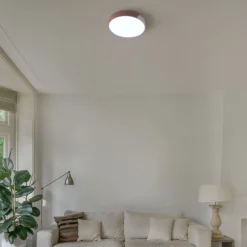 Plafón LED techo CCT 36W - Madera y Policarbonato- ø50cm - IP22