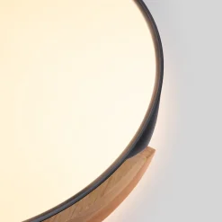 Plafón LED techo CCT 36W - Madera y Policarbonato- ø50cm - IP22