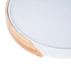 Plafón LED techo CCT 24W - Madera y Policarbonato - ø40cm - IP22