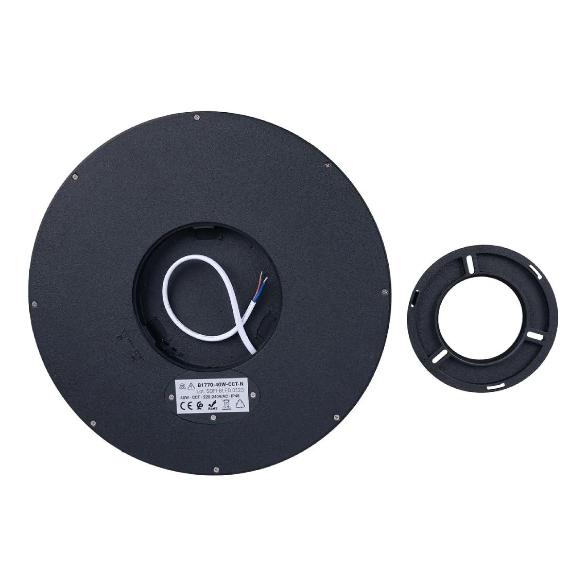 Plafón LED techo circular CCT 40W - IP40