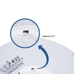 Plafón LED techo circular CCT 40W - IP40