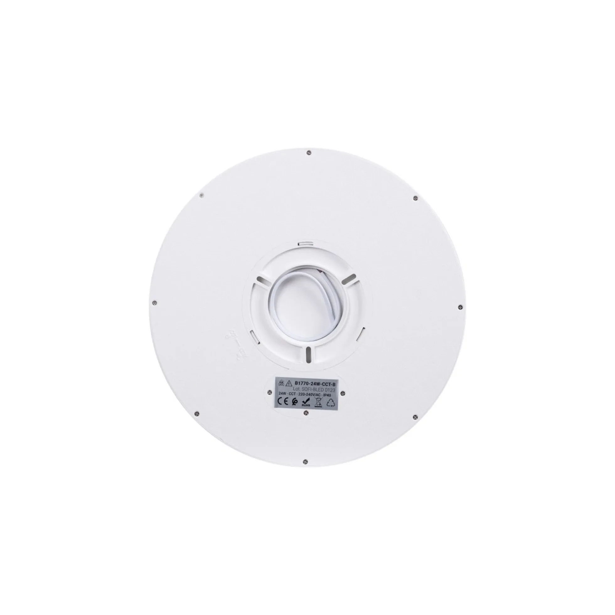 Plafón LED techo circular CCT 24W - IP40