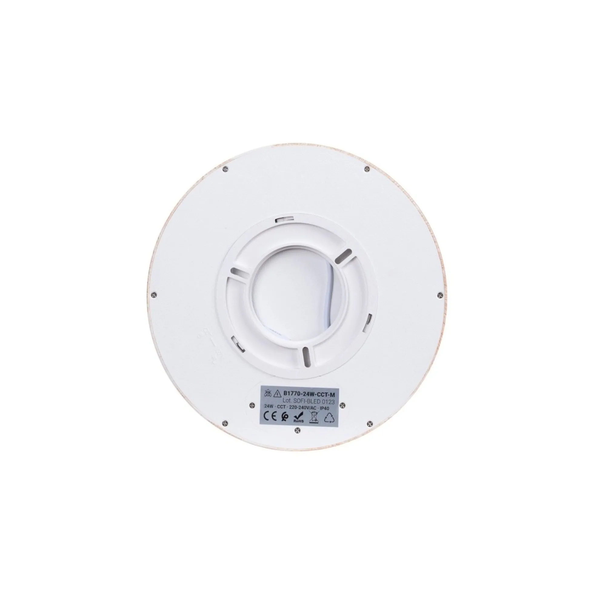 Plafón LED techo circular CCT 24W - IP40