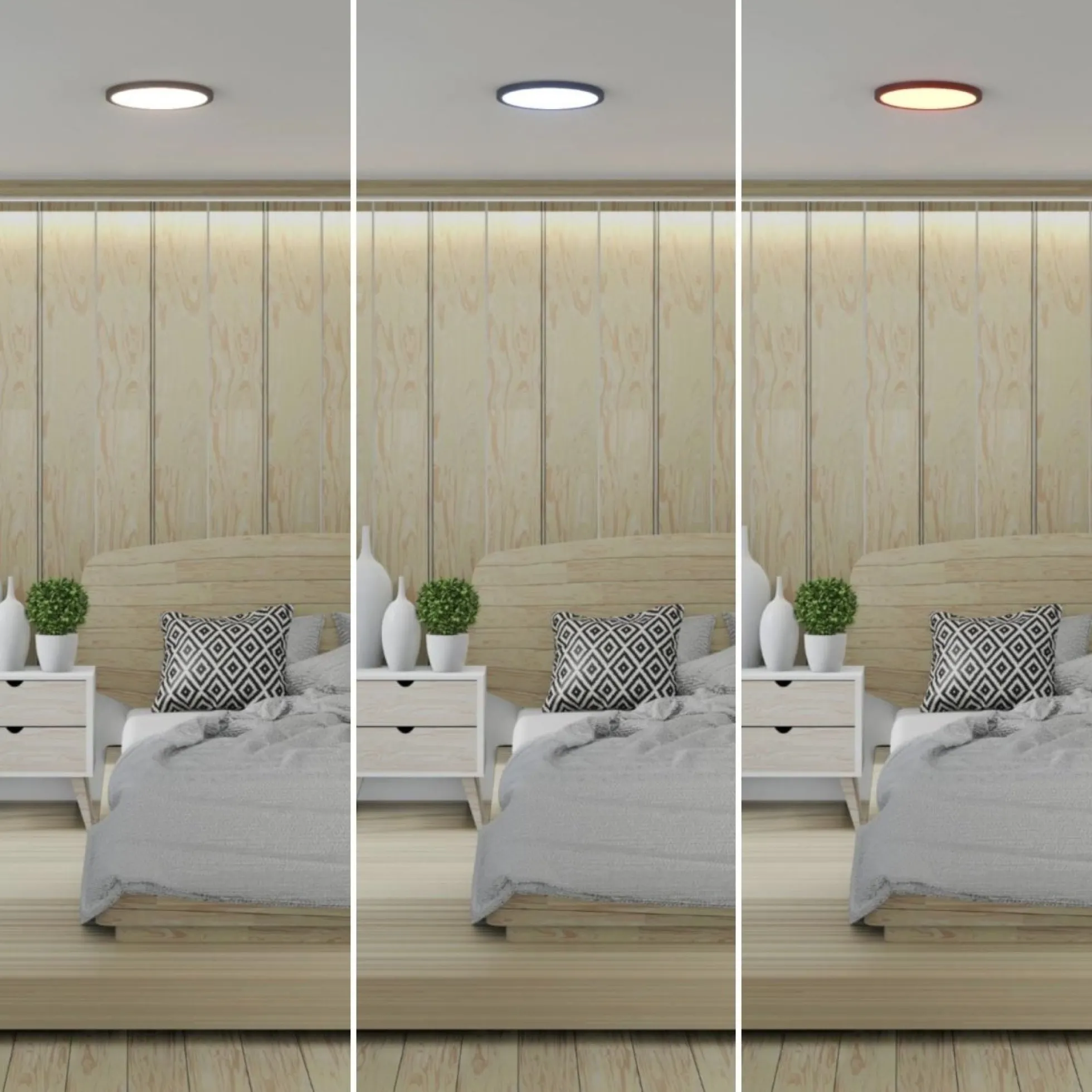 Plafón LED techo circular CCT 24W - IP40