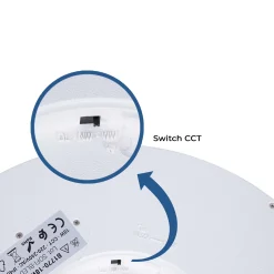 Plafón LED techo circular CCT 18W - IP40