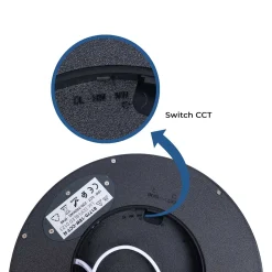 Plafón LED techo circular CCT 18W - IP40