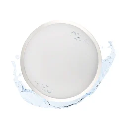 Plafón LED techo estanco CCT - Potencia ajustable 12W-16W - Ø30cm - IP65