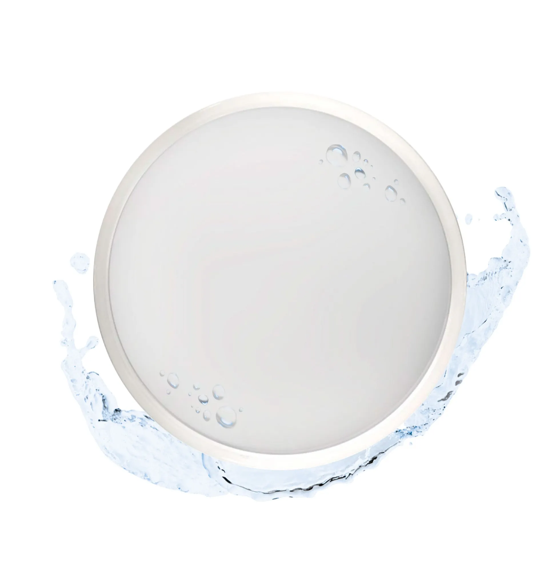 Plafón LED techo estanco CCT - Potencia ajustable 12W-16W - Ø30cm - IP65