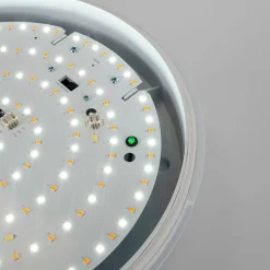 Plafón LED techo estanco / Luz de emergencia - CCT - Potencia ajustable 12W-16W - Ø31cm - IP65