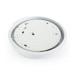 Plafón LED techo estanco / Luz de emergencia - CCT - Potencia ajustable 12W-16W - Ø31cm - IP65
