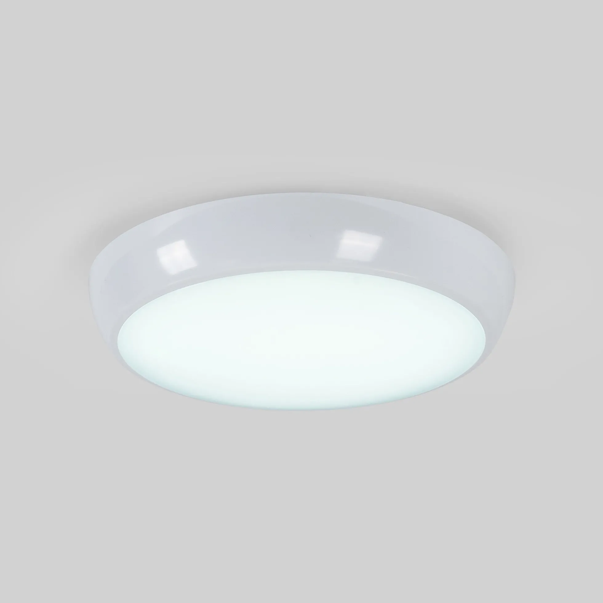 Plafón LED techo estanco / Luz de emergencia - CCT - Potencia ajustable 12W-16W - Ø31cm - IP65