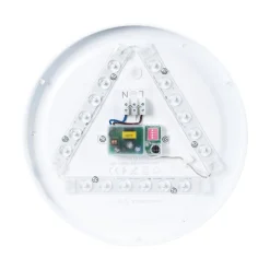 Plafón LED techo 18W - Sensor de sonido + sensor crepuscular - IP44 - Ø26 cm