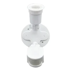 Portalámparas para bombilla LED E27 con sensor de movimiento PIR 180º IP44