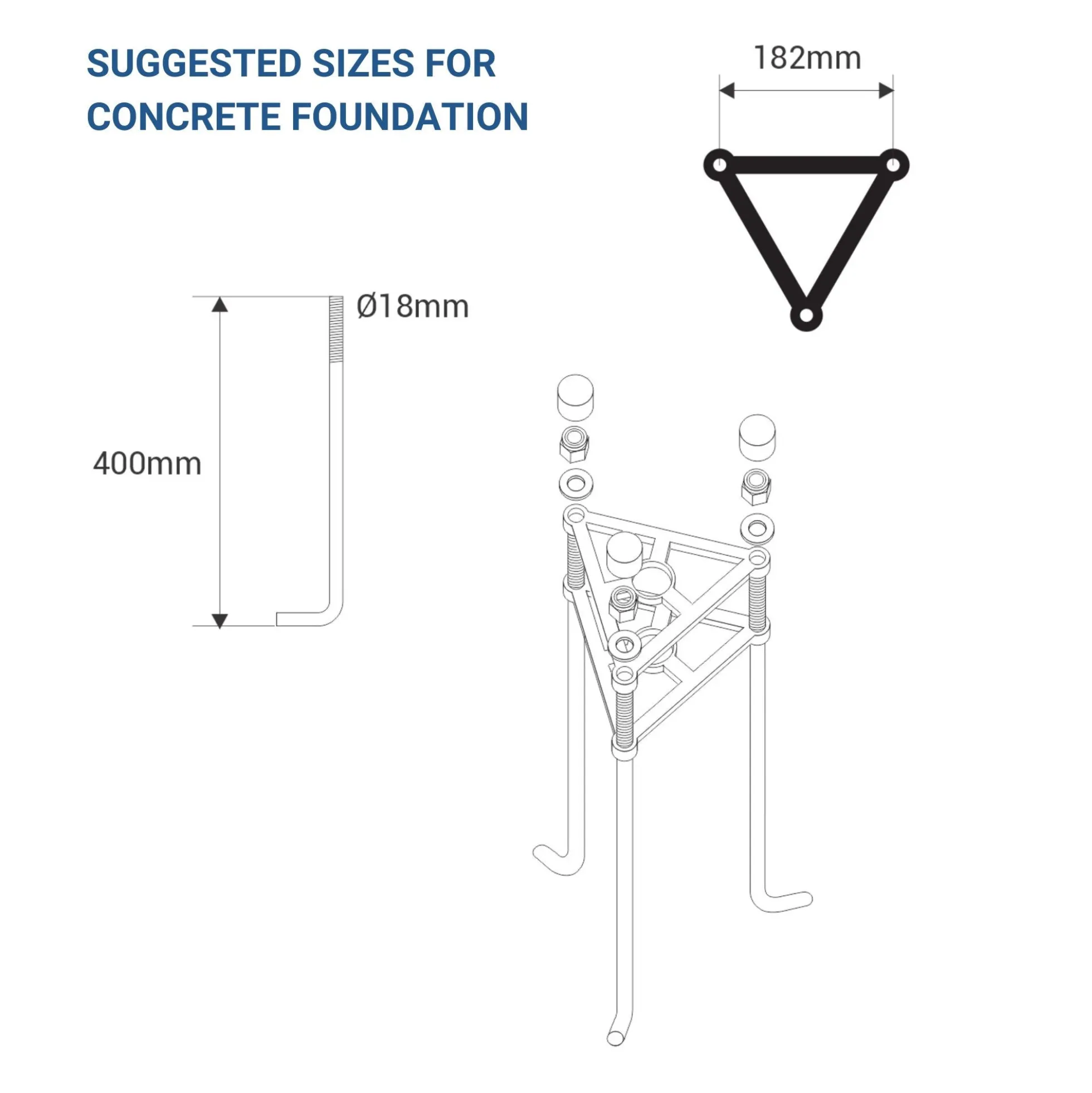 Poste de luz exterior doble Farola "TOBIA" Fumagalli - CCT - 2 x 30W - 8 opciones - E27