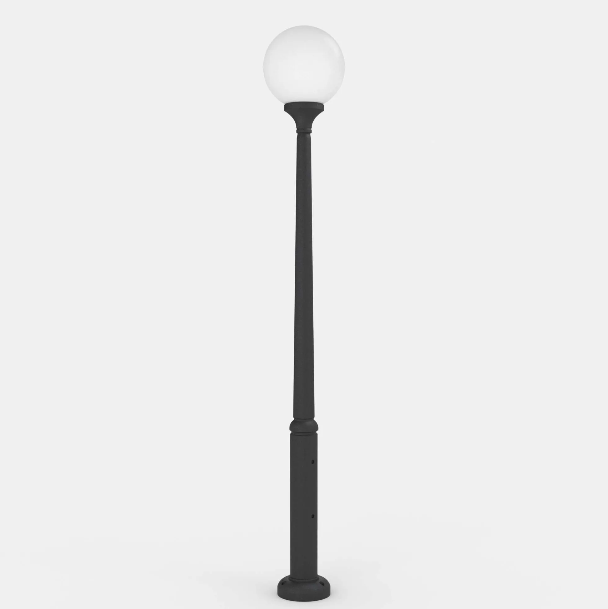 Poste de luz exterior "GLOBE 400 MODERN" Fumagalli - 4 opciones - E27