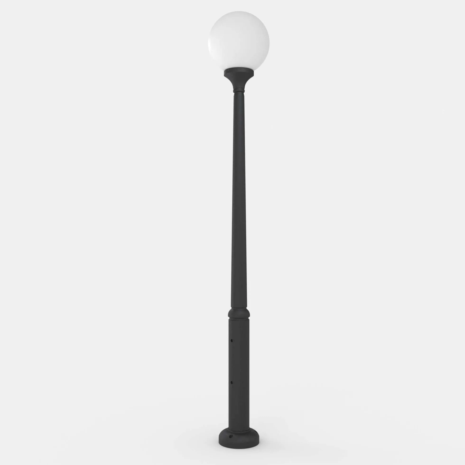 Poste de luz exterior "GLOBE 400 MODERN" Fumagalli - 4 opciones - E27