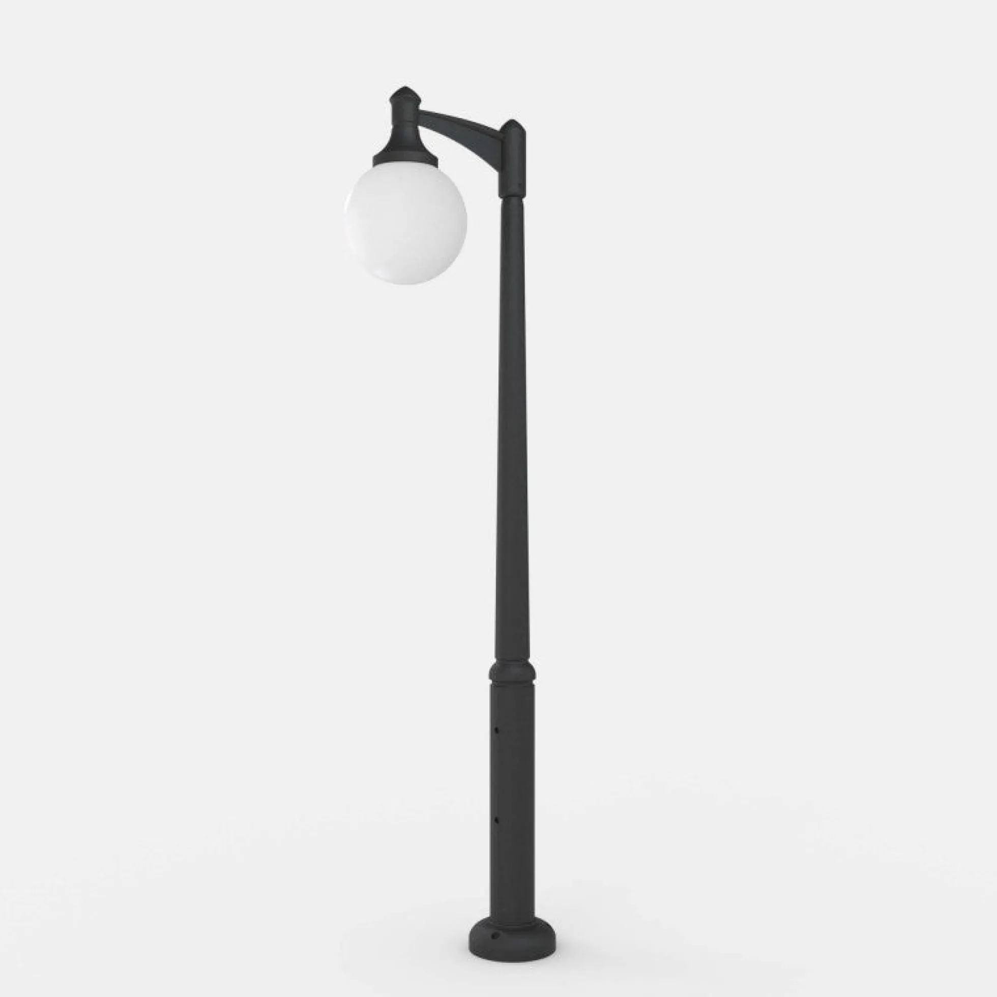 Poste de luz exterior "GLOBE 400 MODERN DOWN" Fumagalli - 4 opciones - E27