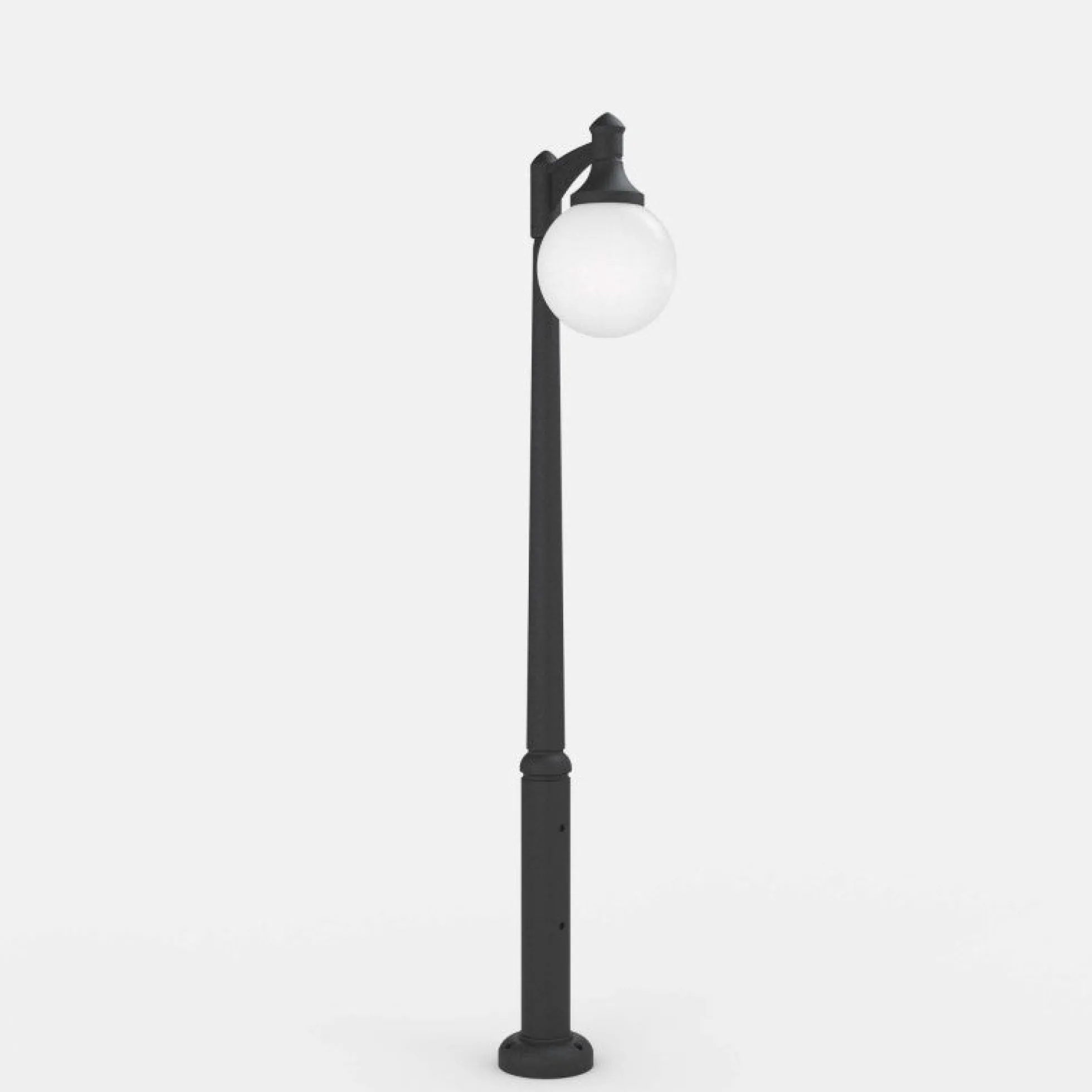 Poste de luz exterior "GLOBE 400 MODERN DOWN" Fumagalli - 4 opciones - E27