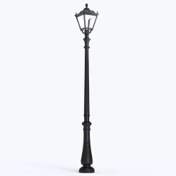 Poste de luz exterior 