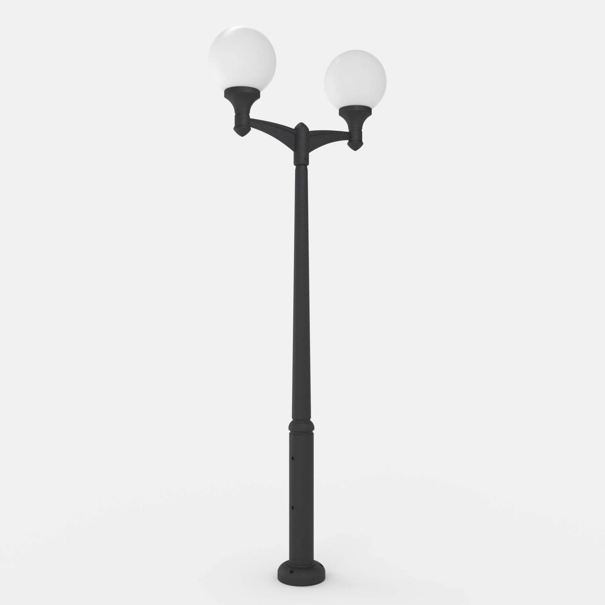 Poste Exterior de Dos Luces "GLOBE 400 MODERN" Fumagalli - 4 opciones - E27