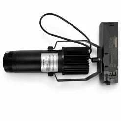 Proyector de logos LED GOBO para carril trifásico interior - 15W - Óptica 20° - IP20