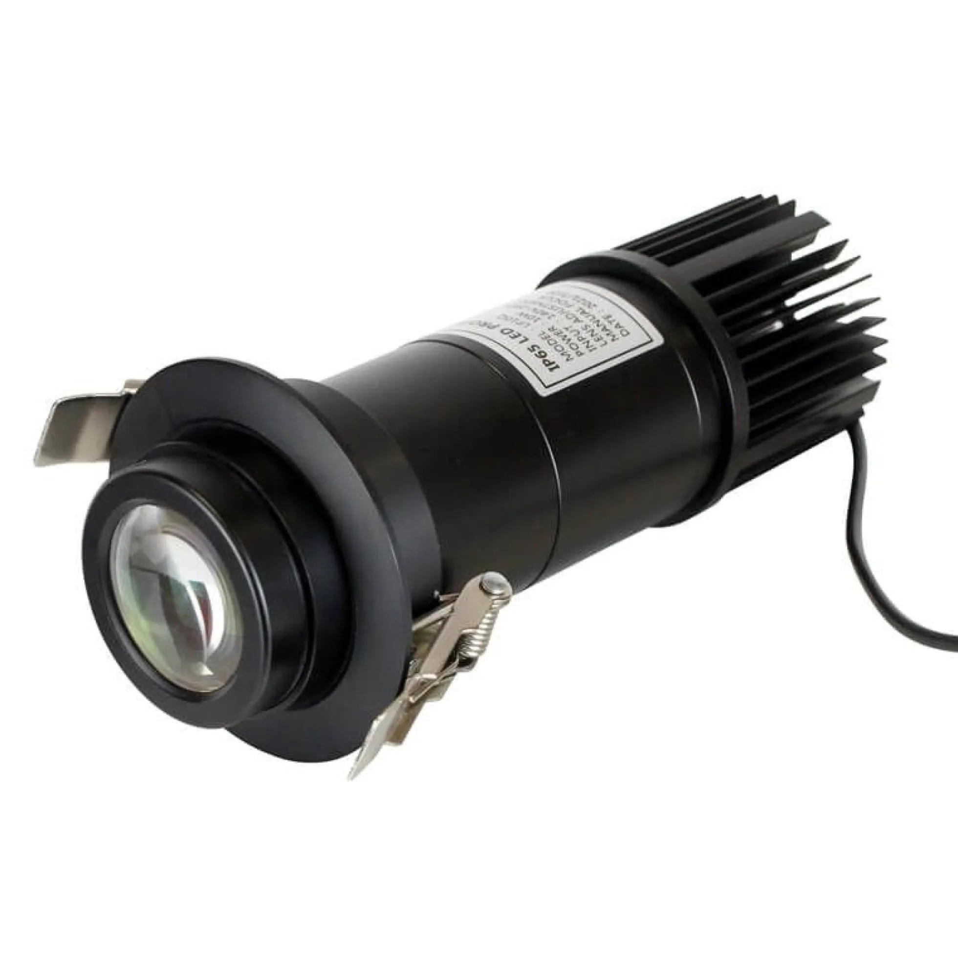 Proyector de logos LED GOBO 10W empotrable interior - IP40