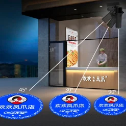 Proyector de logos LED GOBO 50W fijo interior - Óptica 20° -  IP20